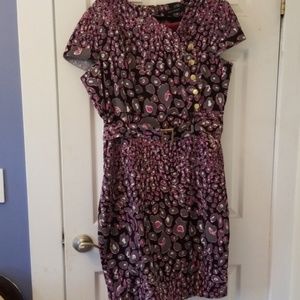 🌺Ashley Stewart colorful and classy dress!